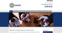 Desktop Screenshot of gileswarren.co.uk